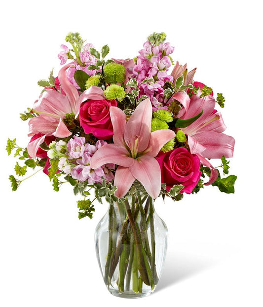 Pink & Posh Bouquet — same day bouquet delivery