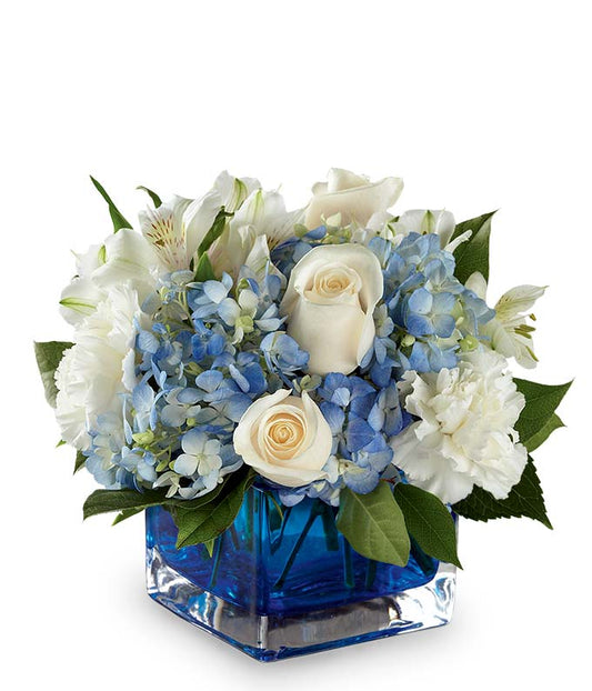 Captivating Cobalt Bouquet — cheap flowers