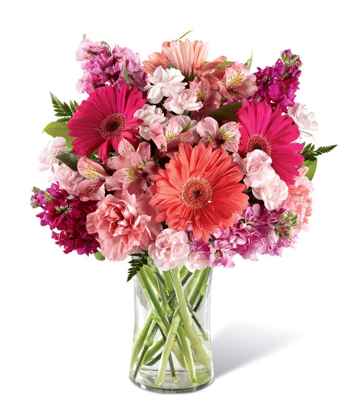 Raspberry Sorbet Bouquet — red roses bouquet