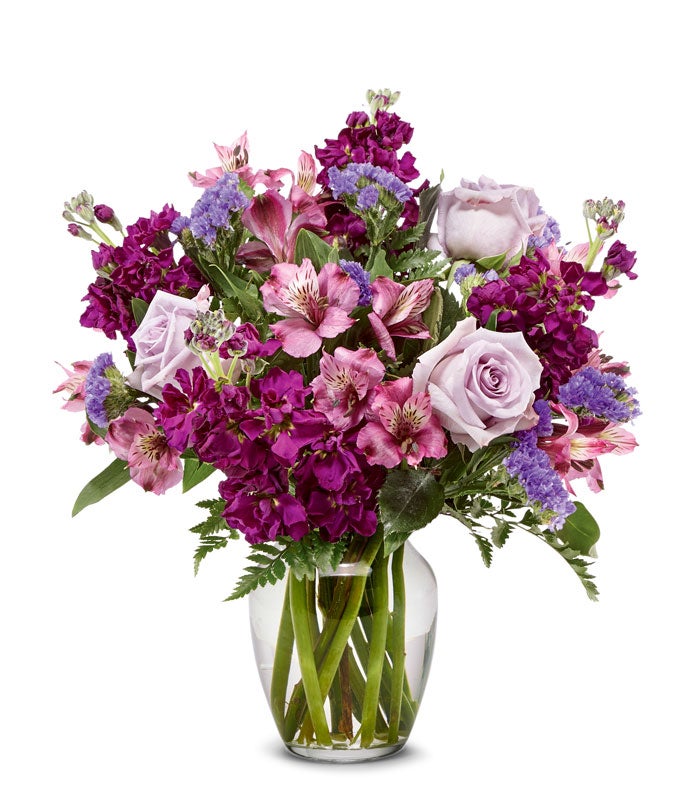 Purple Paradise Bouquet — birthday flowers