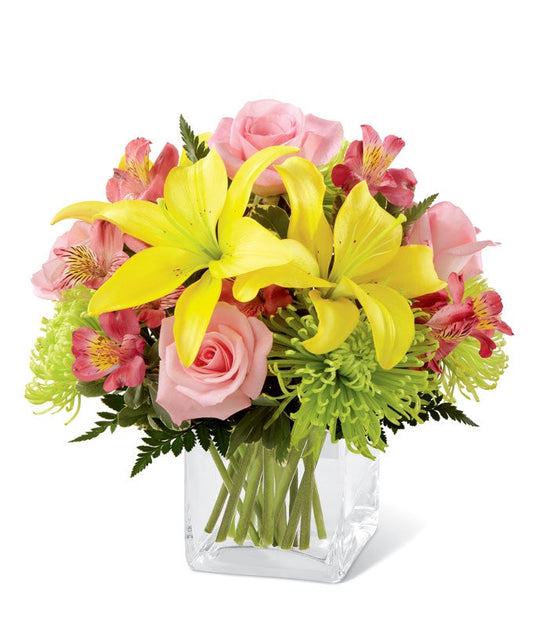 Pretty In Pastel Arrangement — floral arrangements