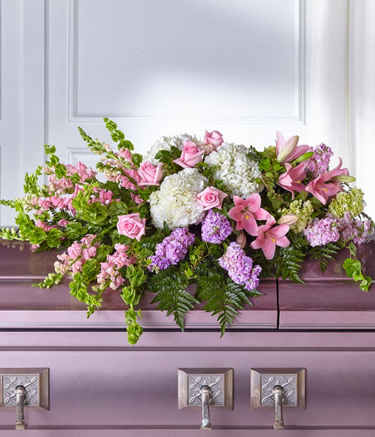 Life's Gratitude Casket Spray — mothers day flowers