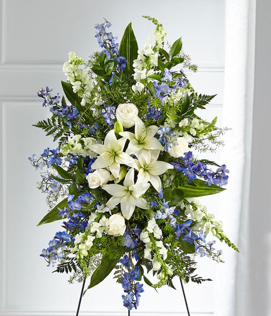 Faithful Friend Standing Spray — same day florist delivery