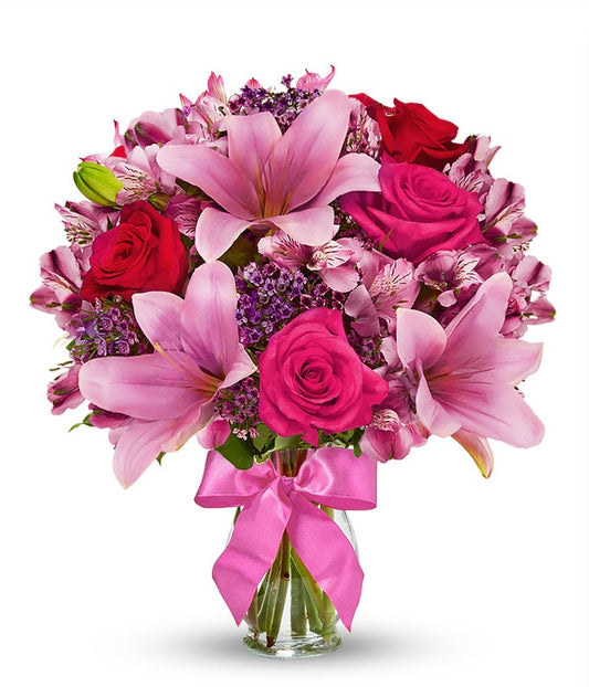 Rose & Lily Celebration — order flowers