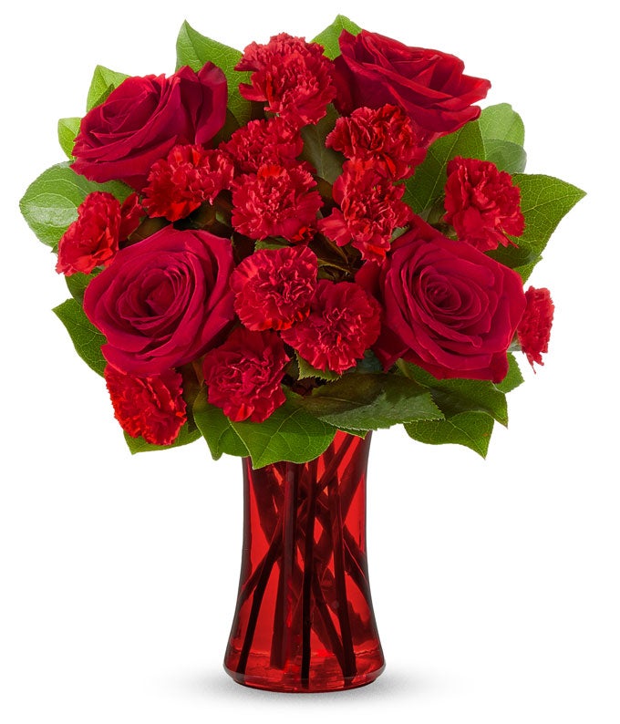 Red Romance Bouquet — mother's day flowers
