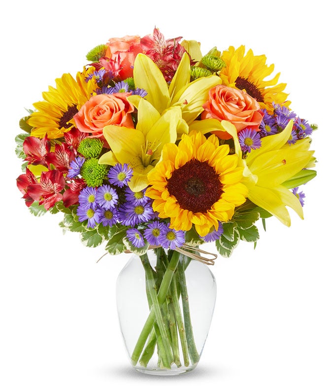 Luminous Garden Bouquet — order flowers online