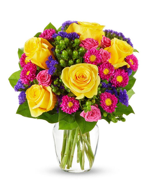 The Sunrise Bouquet — valentines roses delivery