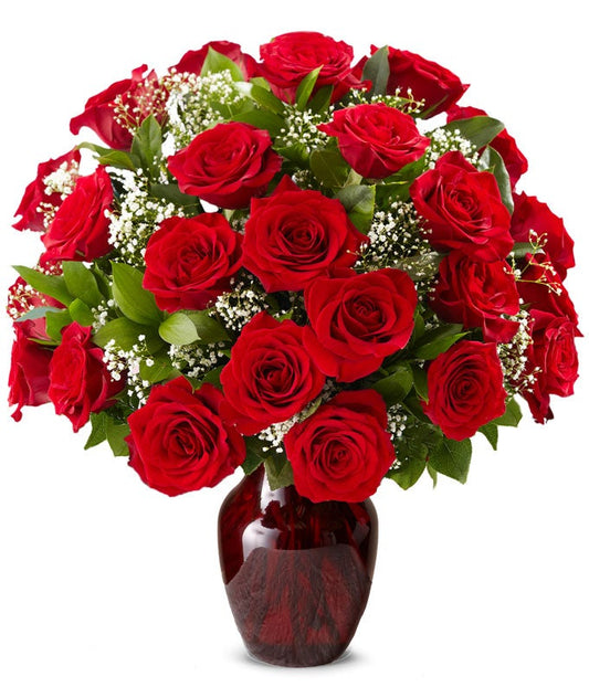 Premium Red Rose Bouquet — send flowers