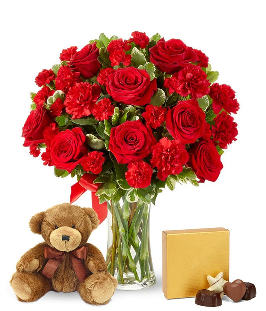 You Are My Heart Bouquet Bundle — flowers for a funeral