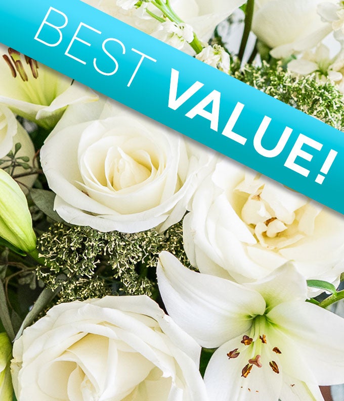 Florist Designed Sympathy Bouquet — valentine's day flowers