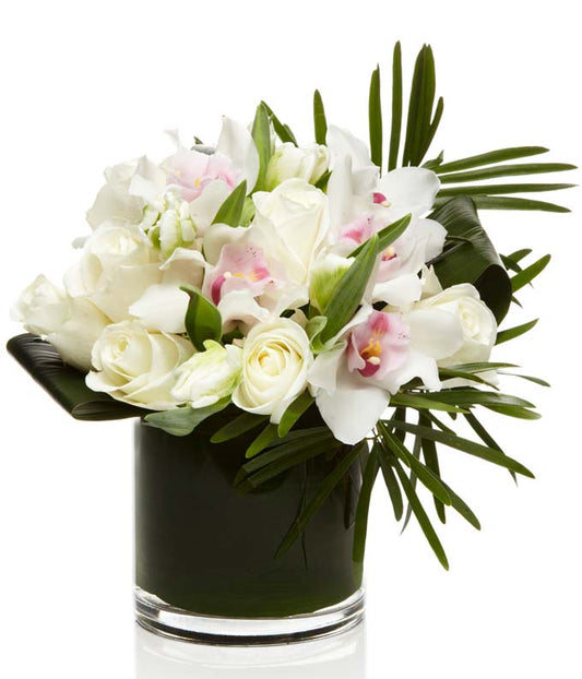 Stunning Roses & Orchids — bouquet of roses