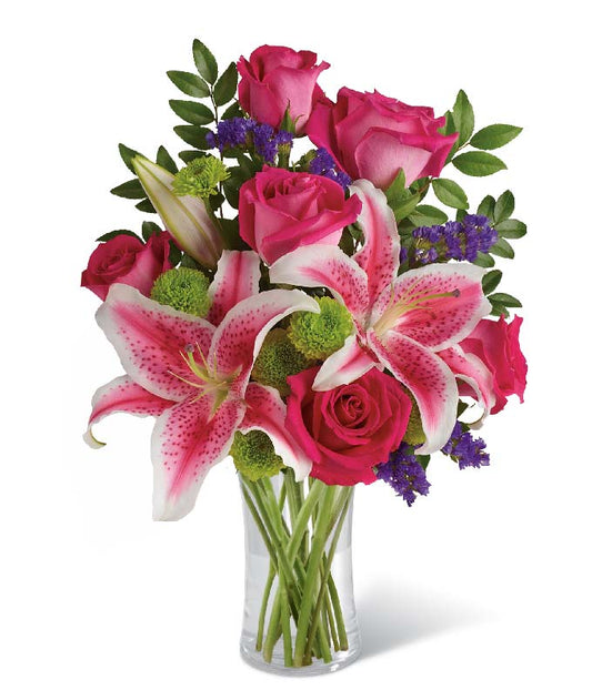 Brilliant in Pink Bouquet — flower store near me
