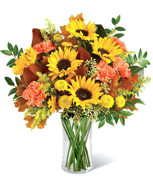 Autumn's Hearty Harvest Bouquet — flower places near me