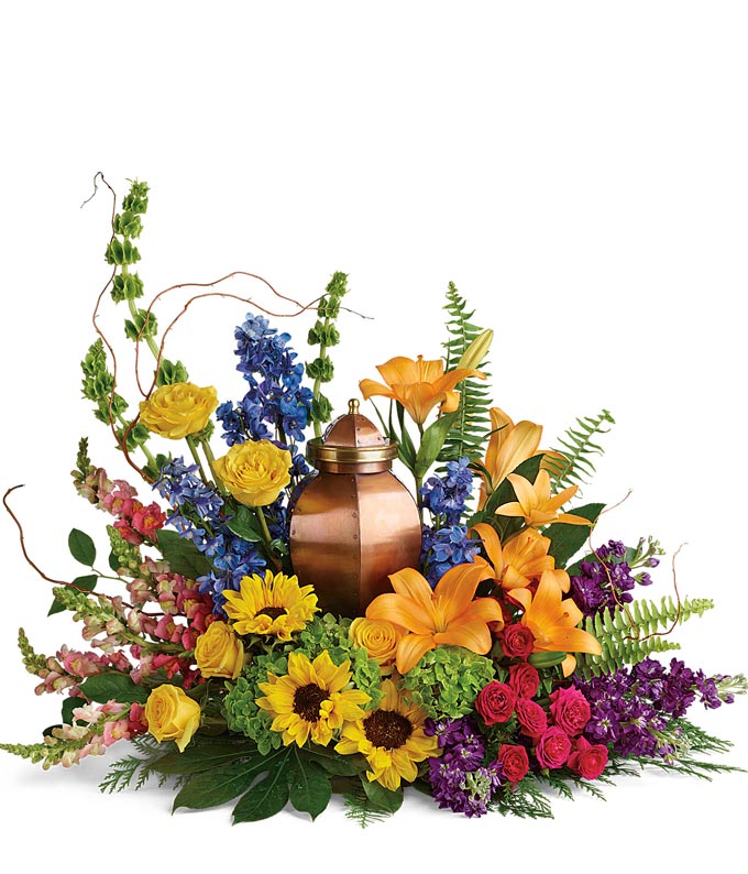 Superbloom Cremation Adornment — send flowers online