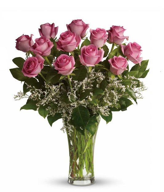 Glorious Pink Roses — floral arrangements near me