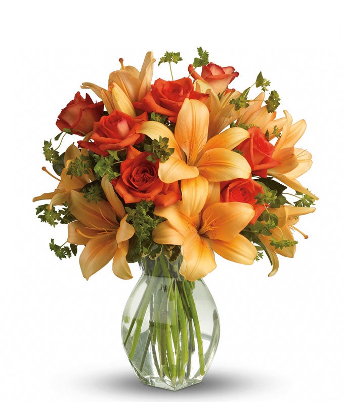 Fiery Lily and Rose — local flower shops near me