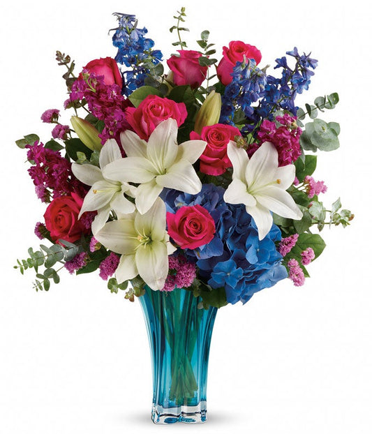 Blue Raspberry Bouquet — floral stores near me