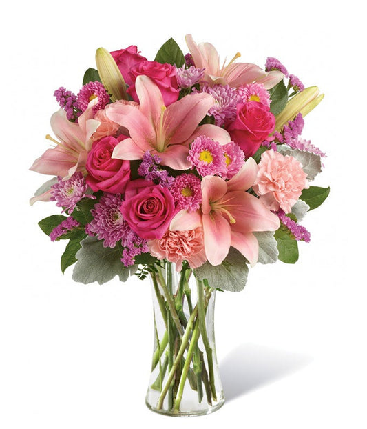 Blushing Beauty Bouquet — best flower delivery