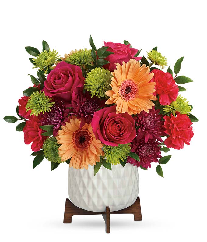 Bright Mod Garden — bouquet flower bouquet