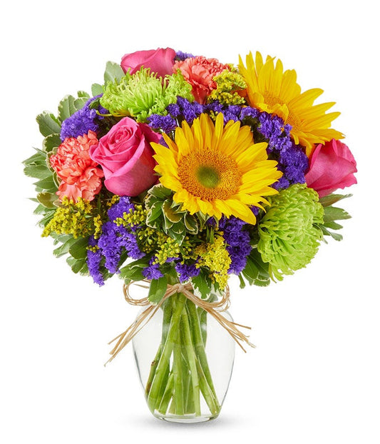 Bright Sunflower Bouquet — flower shop near me