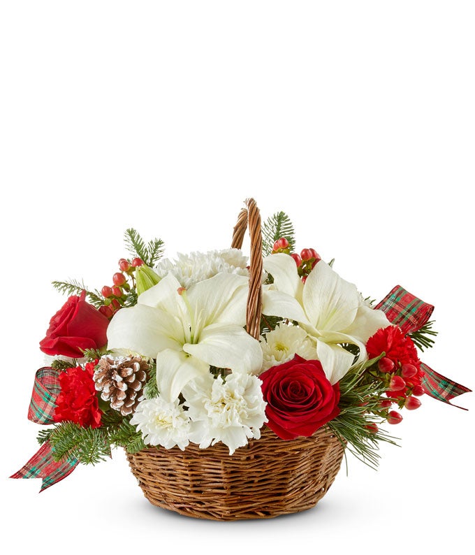 Warm Wishes Basket — floral arrangements near me