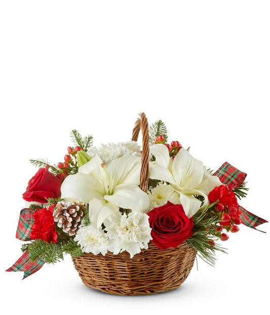 Warm Wishes Basket — floral arrangements near me